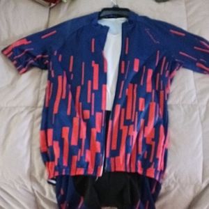 Mens cycling bib and jersey set